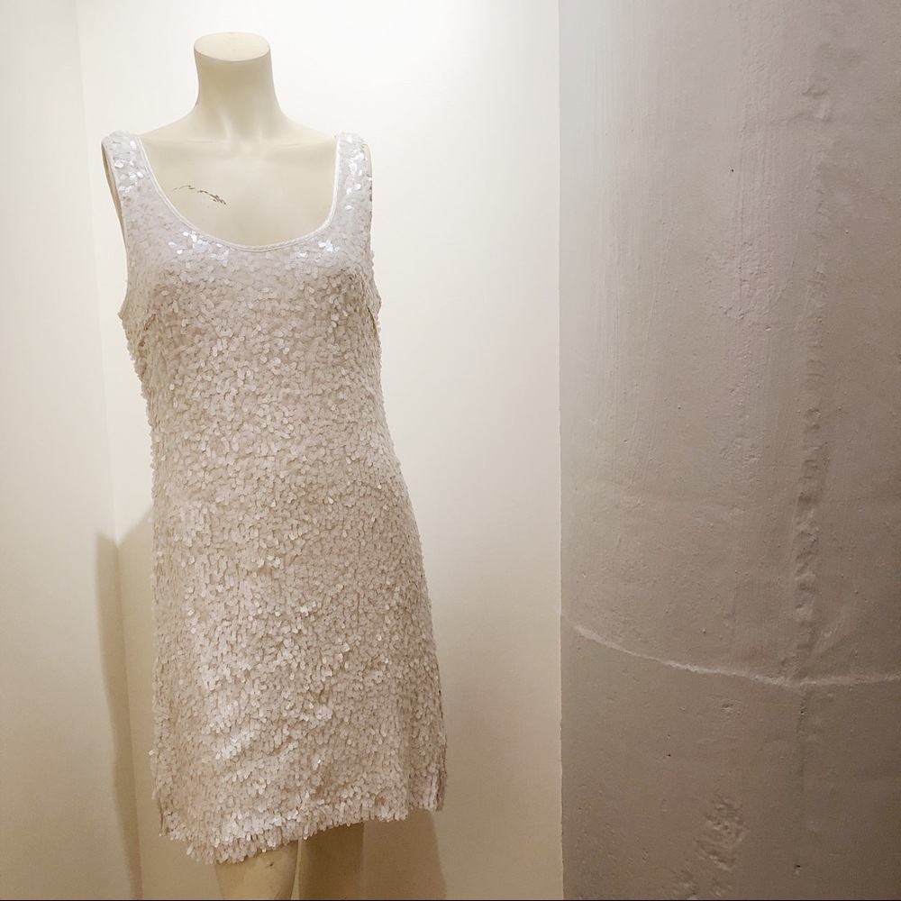 White House | Black Market Sequins Dress